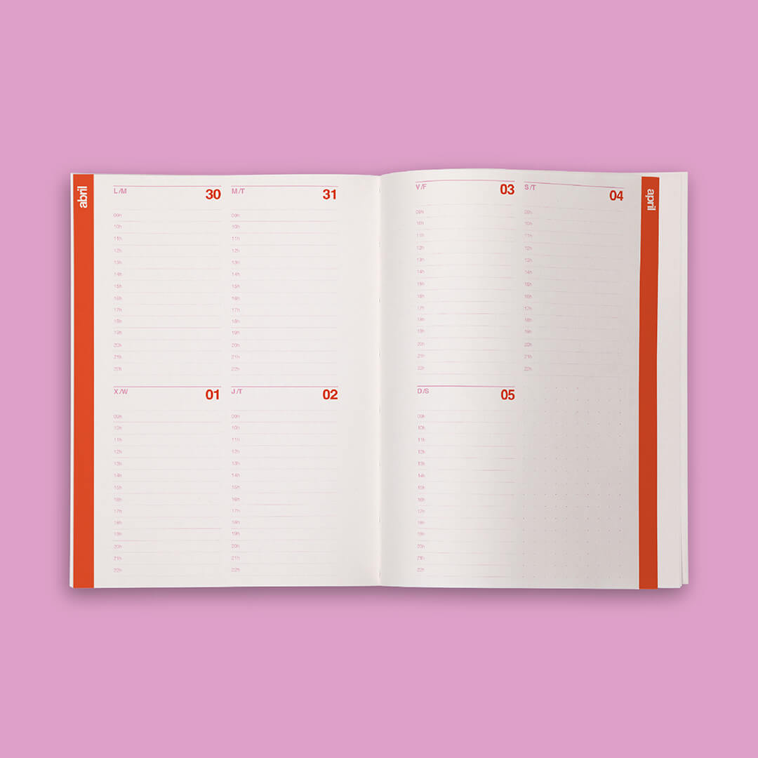 agenda2026-semanal-posterhaus-lagaredart-semana-rojo