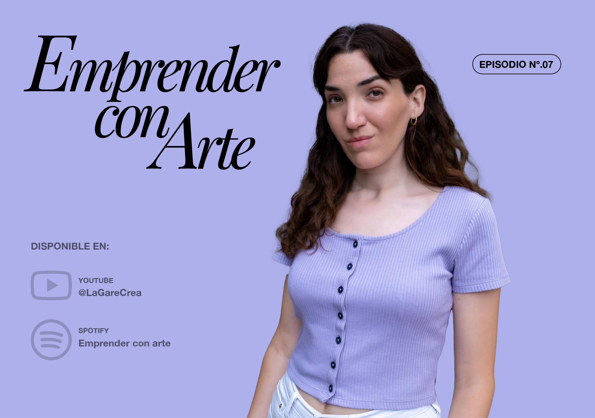 Alícia Gómez artista Emprender con Arte Podcast