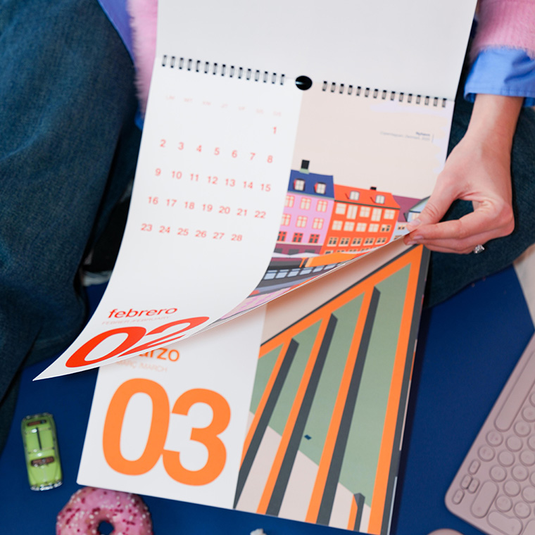 Calendario 2026 A3 - Colección posterHaus