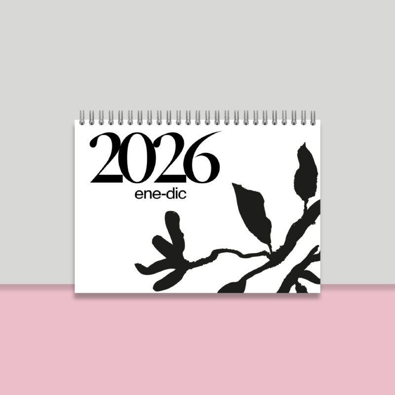 Calendario 2026 escritorio A5 - Colección edurnedesigns (PREVENTA)