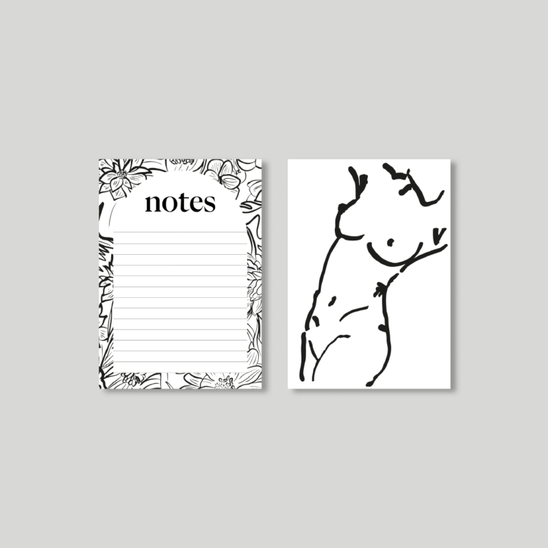 Bloc de notas NOTE - Colección edurnedesigns (PREVENTA)