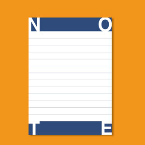 Bloc de notas NOTE - Colección posterHaus (PREVENTA) - Imagen 4