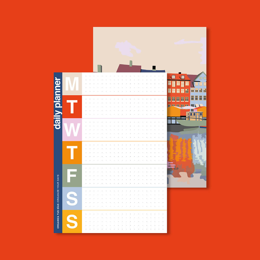 Daily planner - Colección posterHaus (PREVENTA)