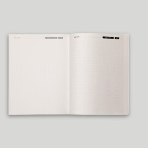 Libreta A5 'THREE PAGES A DAY' - Colección edurnedesigns (PREVENTA) - Imagen 3