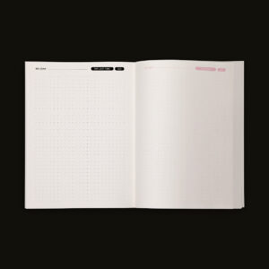 Libreta A5 'THREE PAGES A DAY' - Colección edurnedesigns (PREVENTA) - Imagen 5
