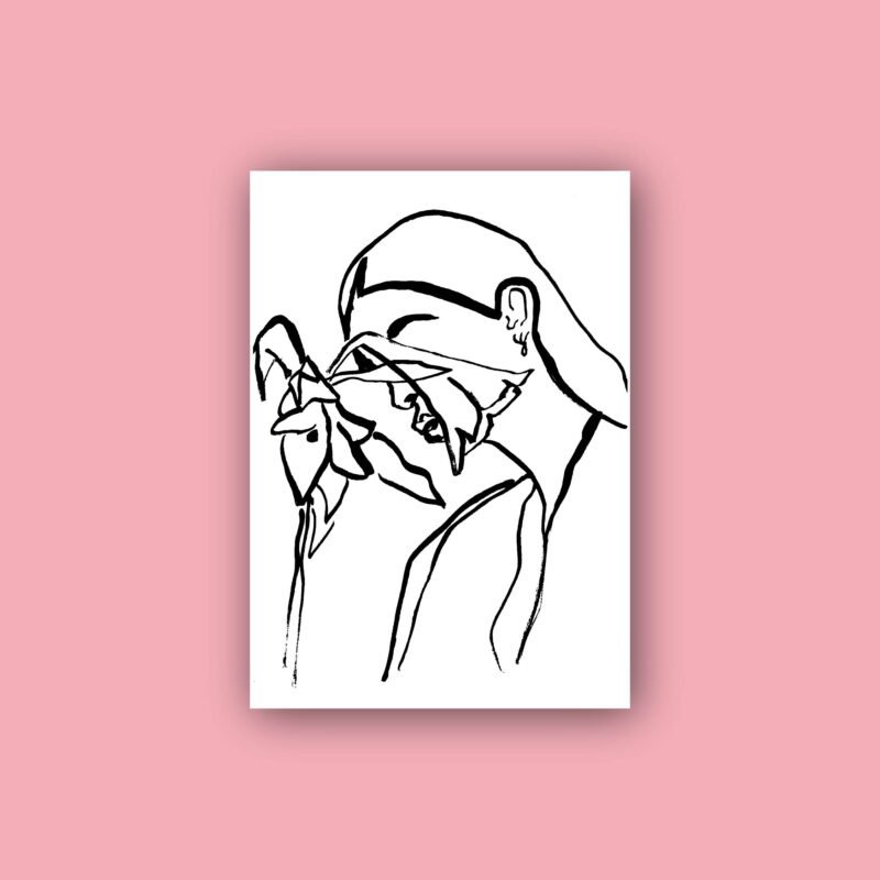 Libreta A5/A6 FLOWER FACE