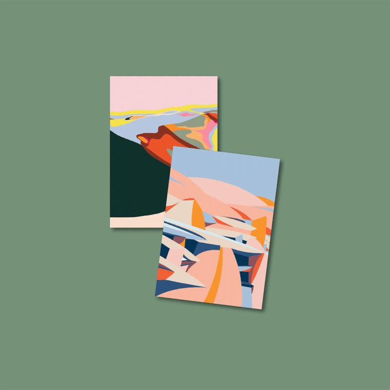 Pack 2 blocs de notas posterHaus